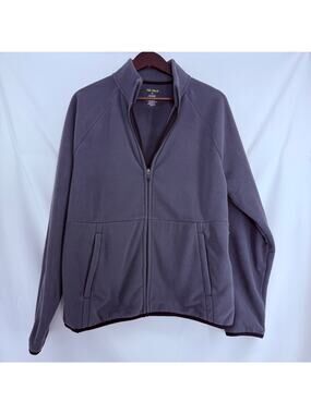 NWT Tek Gear Gray Fleece Jacket M